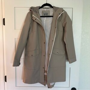 Levi's Women's Tan Rain Jacket